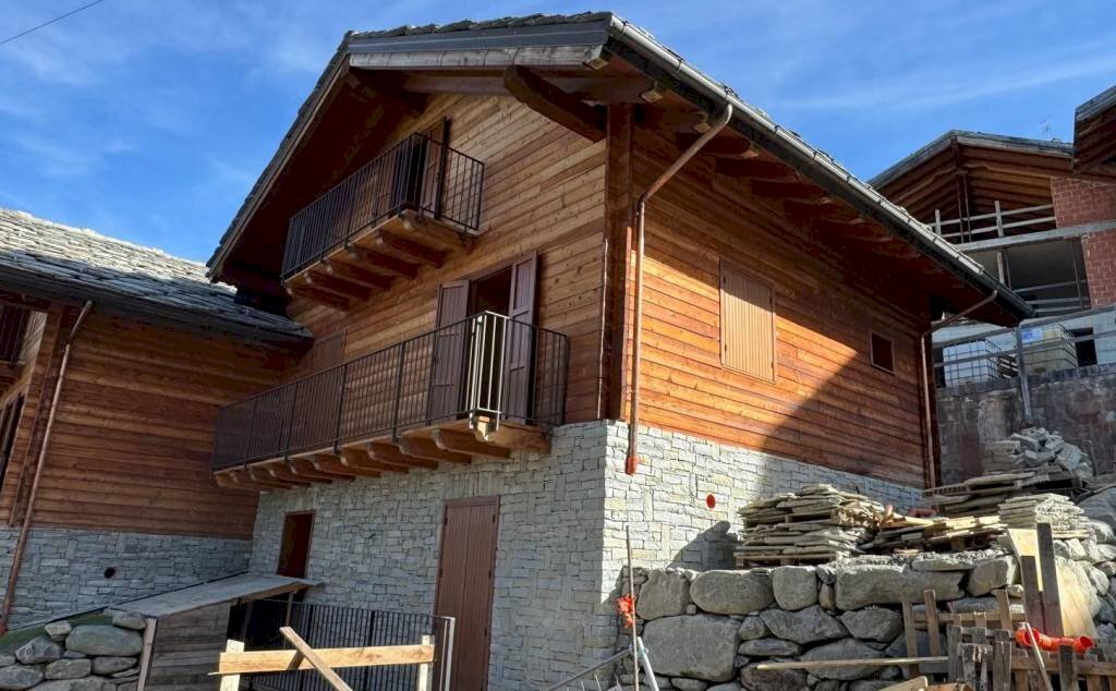 Facciata - Terraced Villa Frazione Gerdaz, Gressan - photo 3