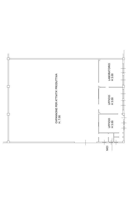 Shed strada Provinciale San Pietro all' Olmo-Rho, Cornaredo - floor plans 1