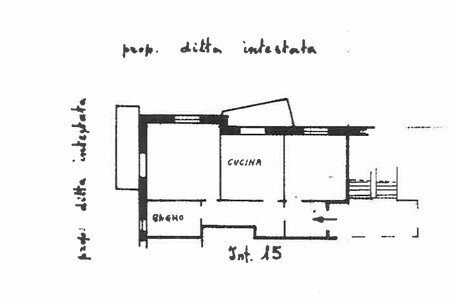 Bilocale all'asta via Bordighera, 11, Genova - planimetria 1