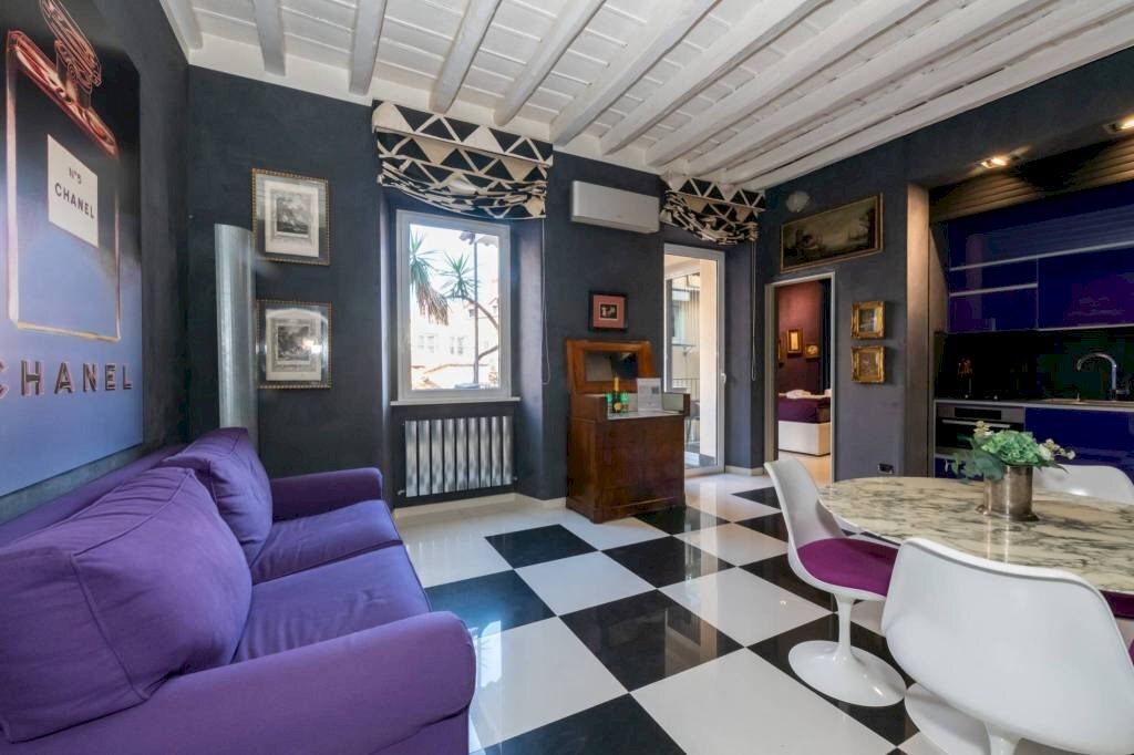 Salone - Trilocale via Angelo Brunetti, Roma (zona Centro Storico) - foto 2