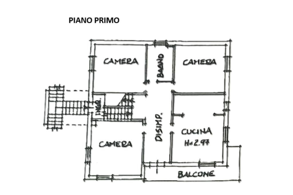 Villa Via Pilastrino, Calderara di Reno - planimetria 1