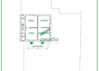Planimetria abitazione - Villa Strada Comunale della Contrada delle Guadiane 25 A, Castellana Grotte - foto 24