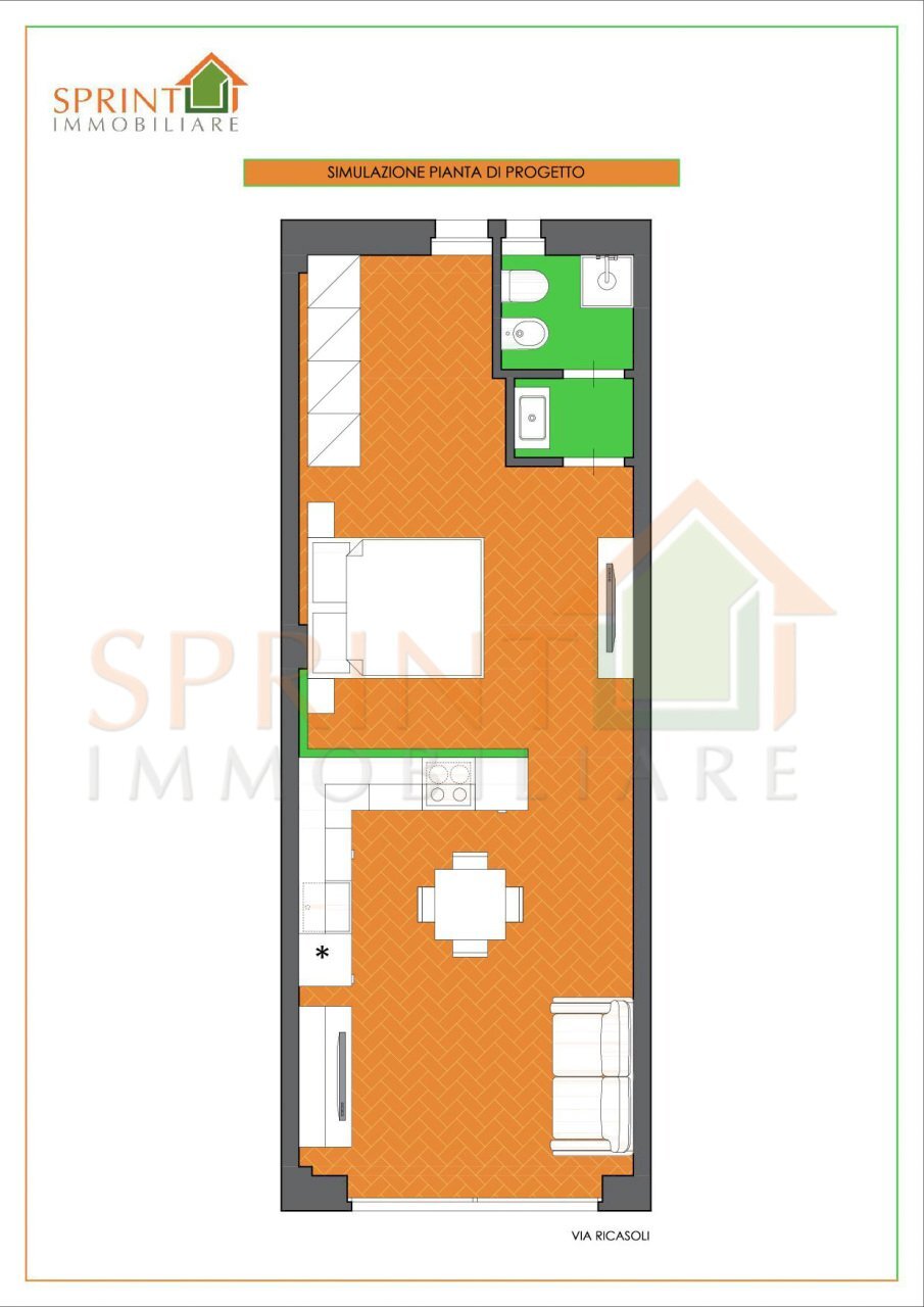 1 - TAVOLA 1.50.jpg - Two-room apartment Monopoli - photo 1