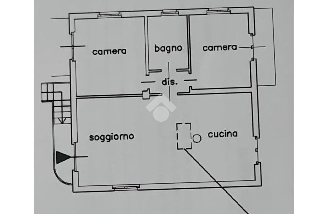 Villa Via Martin Luther King, Caselle Torinese - planimetria 1