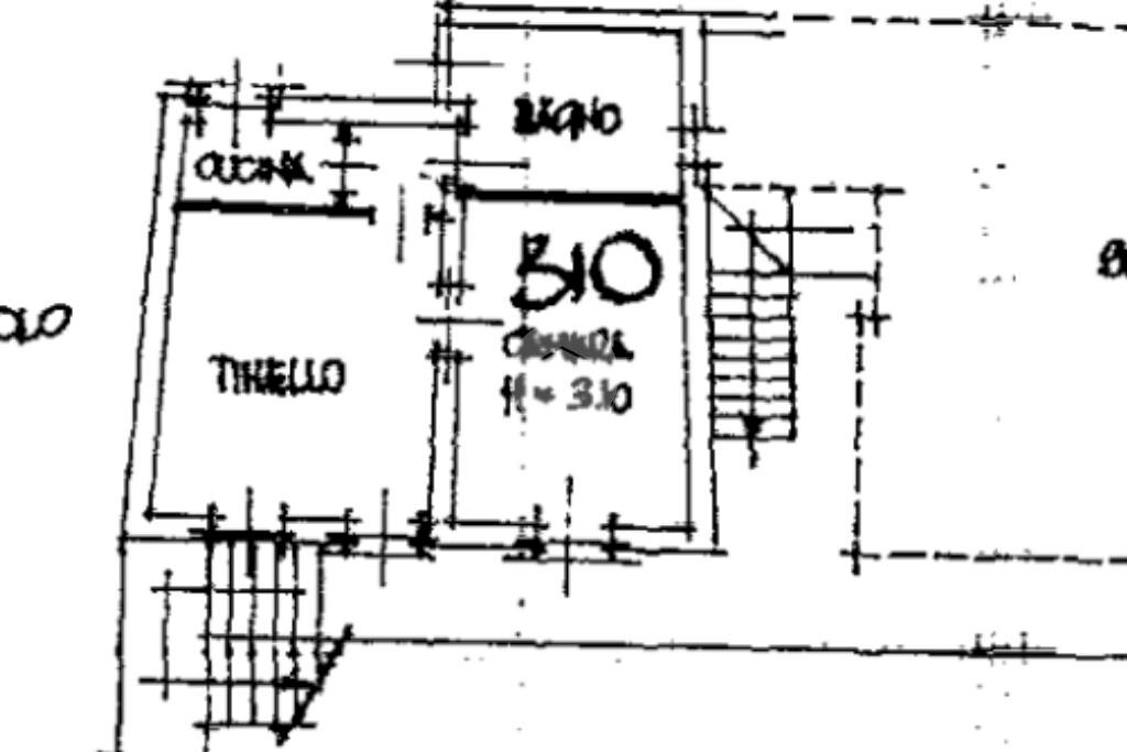 Two-room apartment Piazza Martiri della Libertà, Almese - floor plans 1