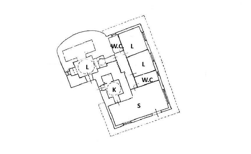 Rustic Contrada Votano, Martina Franca - floor plans 1