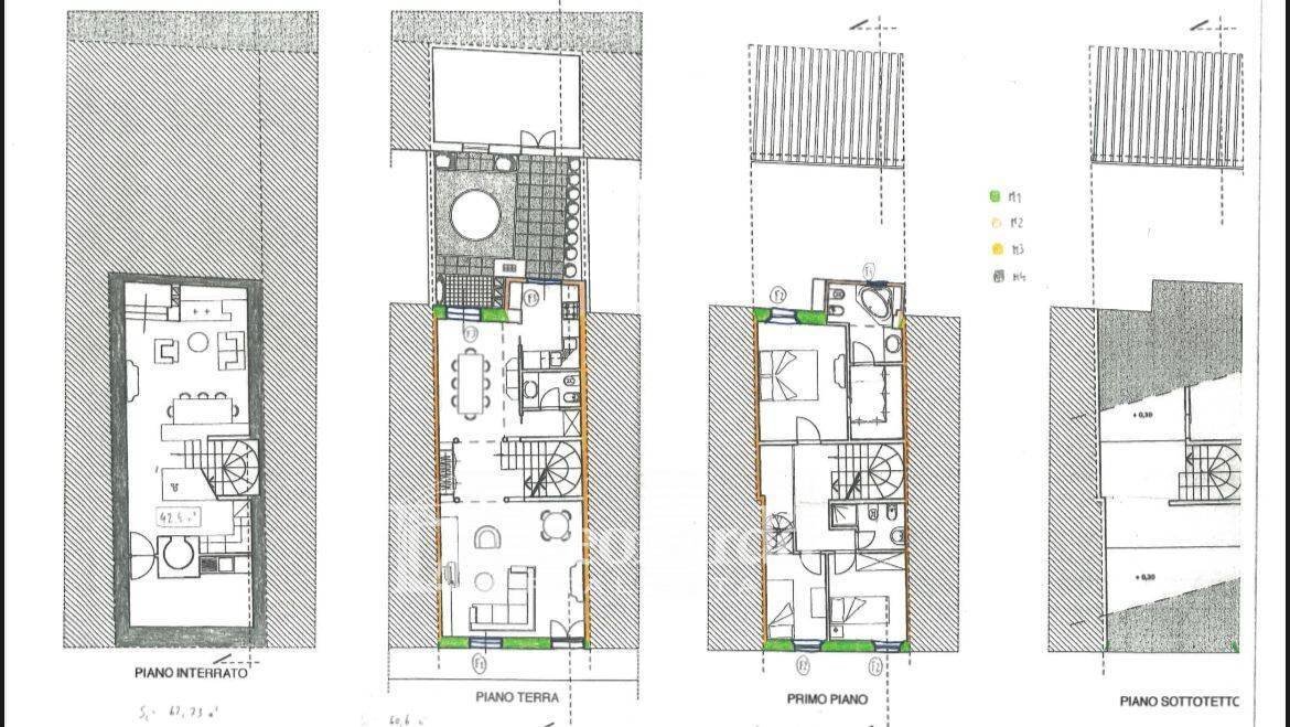 Foto 3 - Casa indipendente via paolina bonaparte, Viareggio - planimetria 1