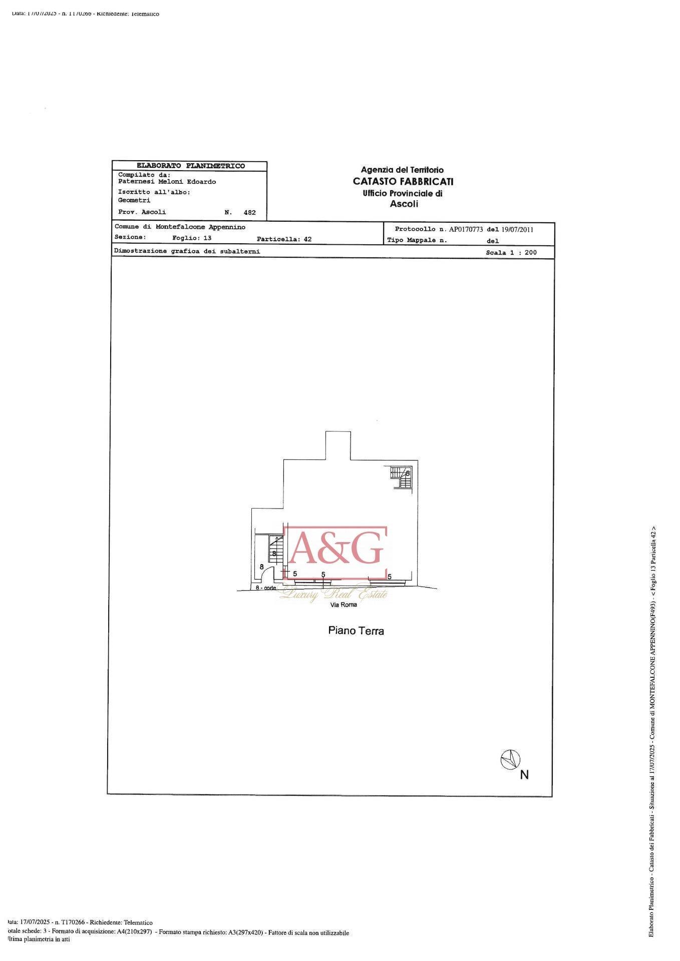 Foto 60 - Apartment Via Roma, Montefalcone Appennino - floor plans 1