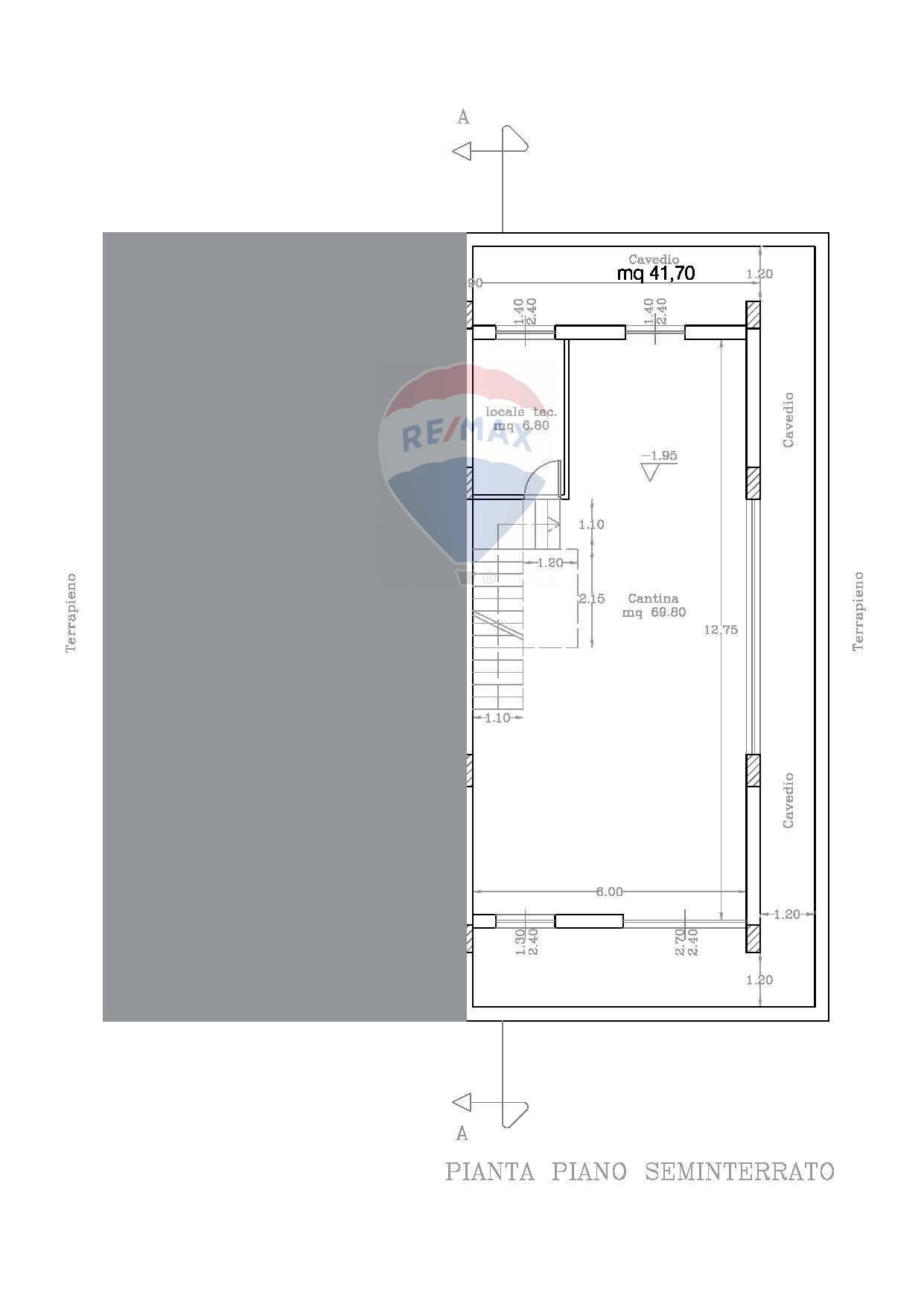 Pianta 2D - Casa semi indipendente Via Della Comunità Europea
 
snc, Paterno - foto 3