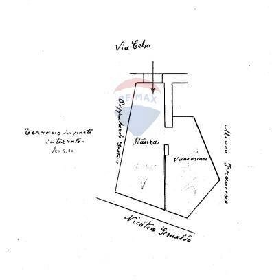 Pianta 2D - Casa semi indipendente Via Celso
 
111, Caltagirone - planimetria 1