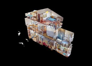 Pianta 3D - Villa a Schiera Viareggio - foto 36