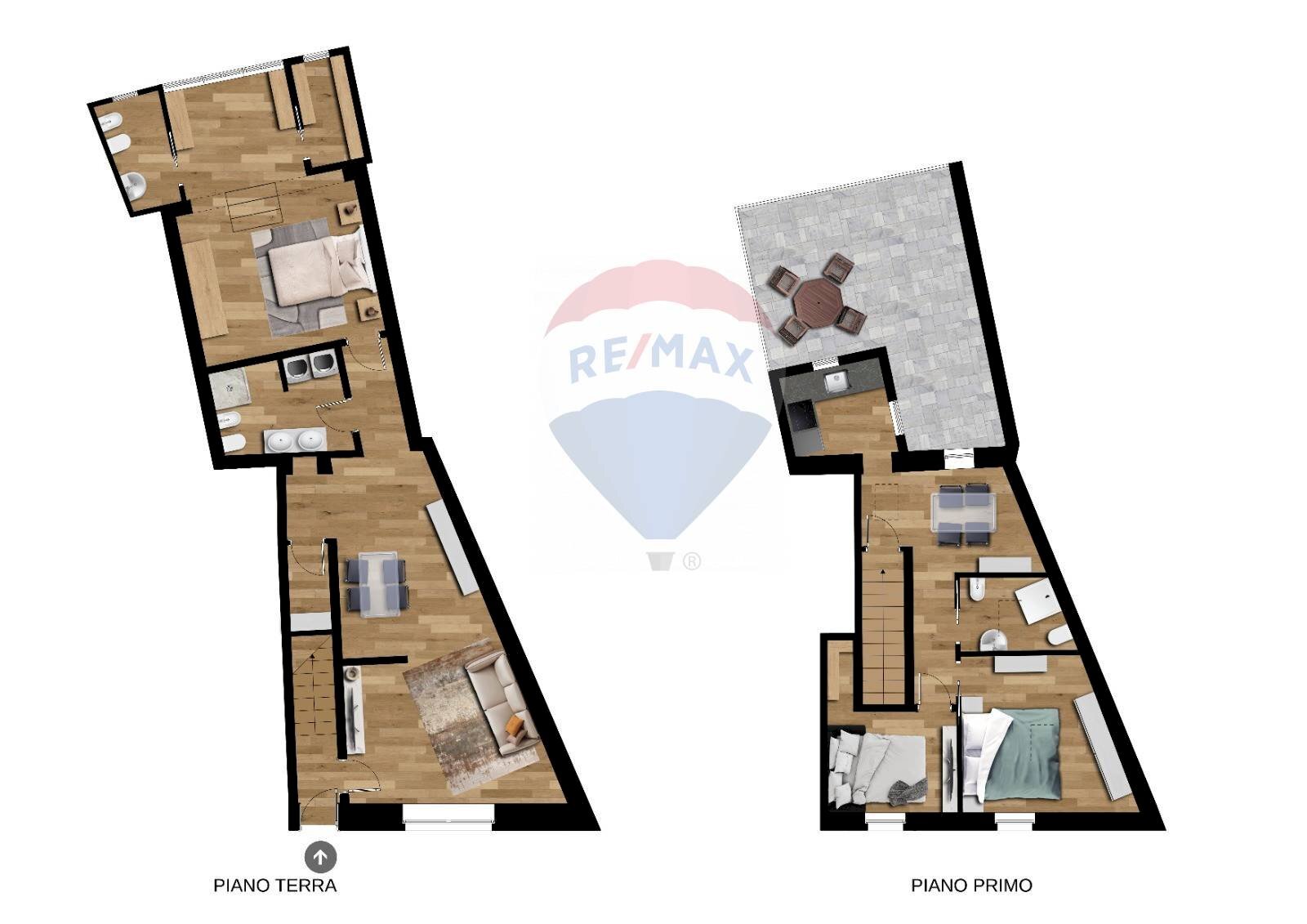 Pianta 2D - Two-room apartment Via Giuseppe Mazzini
 
35, Jesi - photo 1