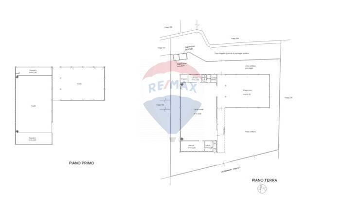 Pianta 2D - Capannone Casalmaggiore - planimetria 1