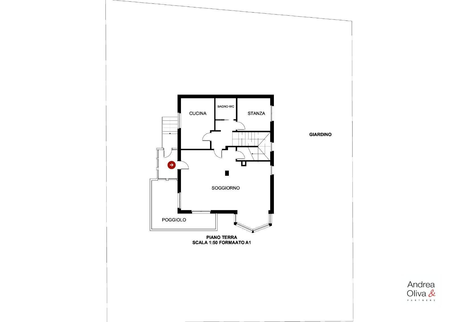 Foto 22 - Villa Via Cantu', Trieste - floor plans 1
