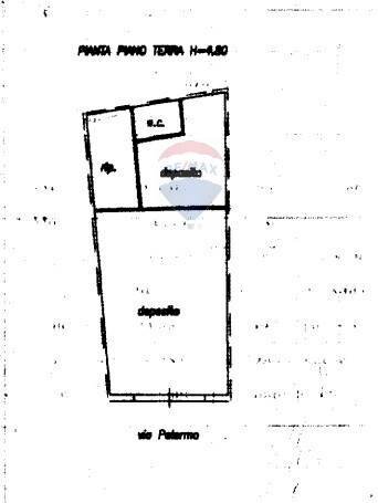 Pianta 2D - Locale Commerciale via palermo
 
55, Ragusa - planimetria 1