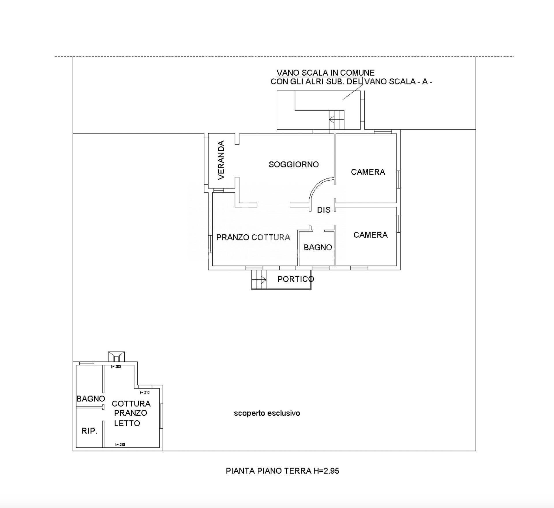 Foto 26 - Appartamento Via Cavalieri Di Vittorio Veneto
 
29, Venezia - planimetria 1