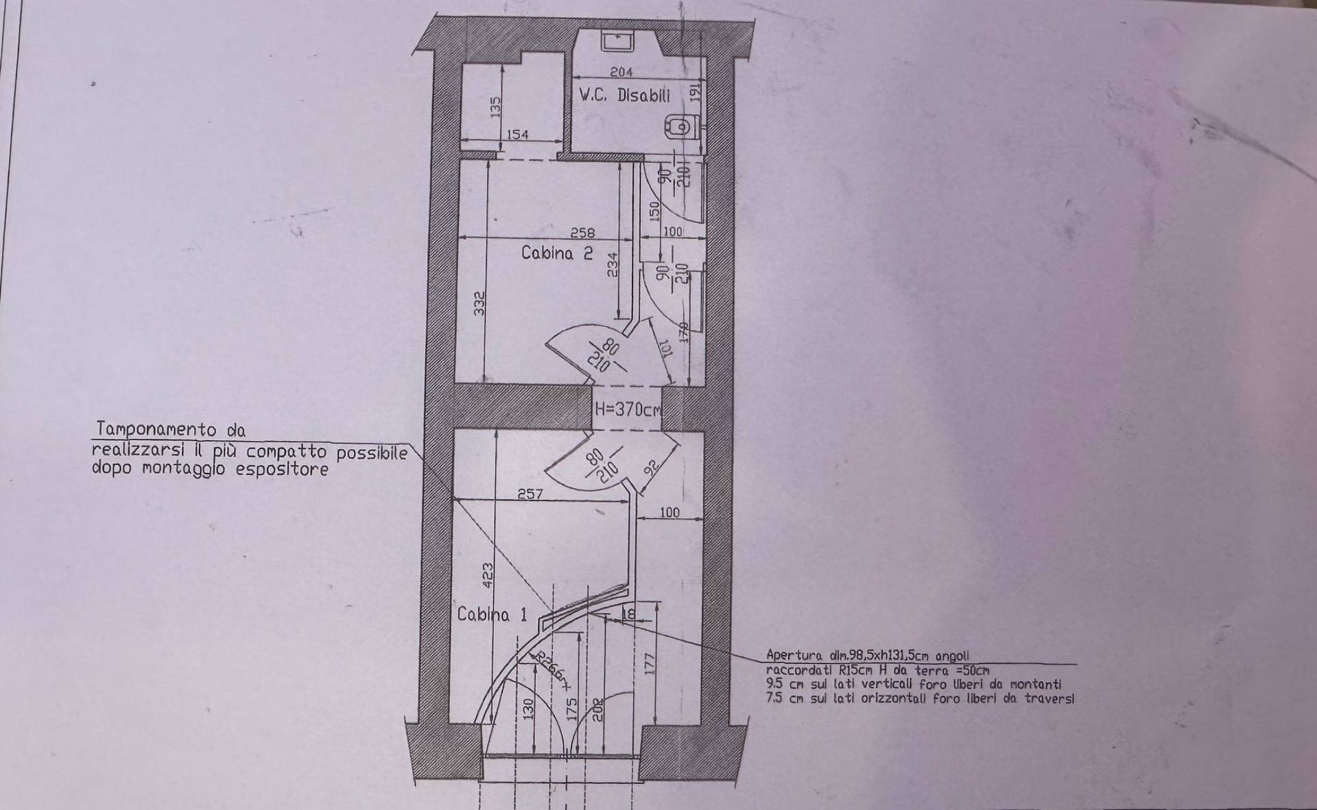 Foto 8 - Locale Commerciale Viale Monte Nero, Milano - planimetria 1