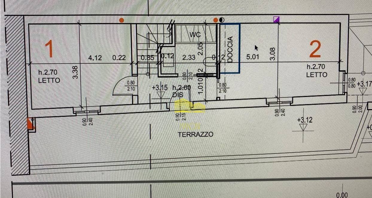 Foto 17 - Casa semi indipendente VIA DELLA LIBERTA, Gargnano - planimetria 1