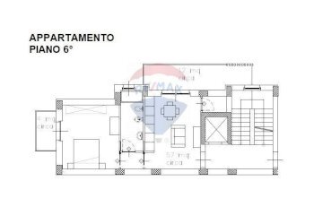 Pianta 2D - Bilocale Viale Japigia
 
131, Bari - foto 8