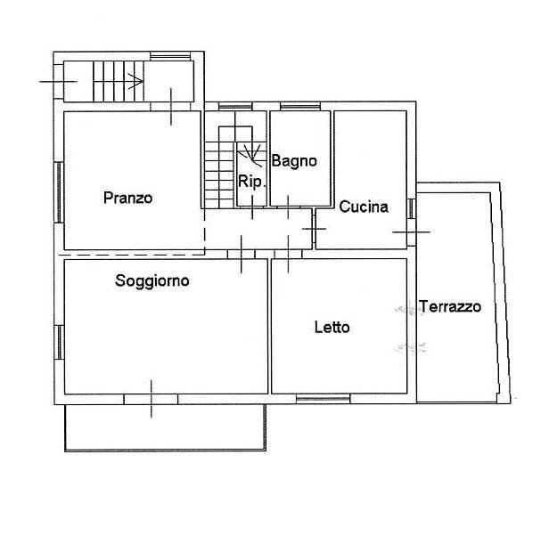 Foto 41 - Appartamento via Scalepicchio
 
24, Teramo - planimetria 1