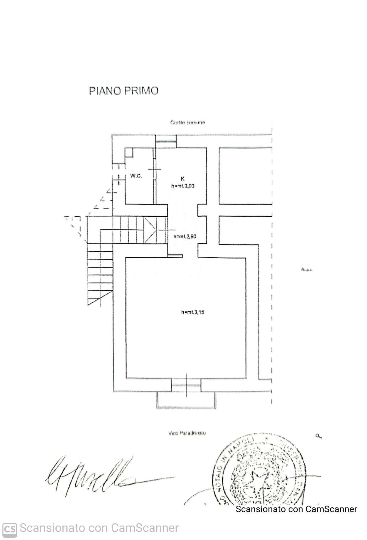 Foto 28 - Bilocale Via Paradisiello
 
10, Napoli - planimetria 1