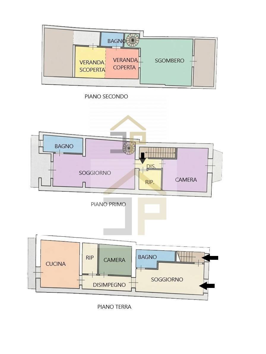 Foto 48 - Casa indipendente Canale Vecchio, Castellammare del Golfo - planimetria 1