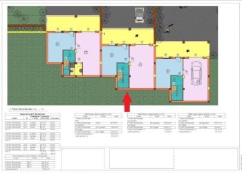 Planimetria - Villa a Schiera via Ottaviano Crescenzi, Fara in Sabina - foto 16