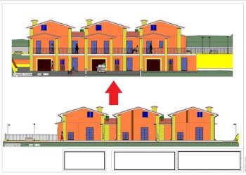 Planimetria - Villa a Schiera via Ottaviano Crescenzi, Fara in Sabina - foto 19