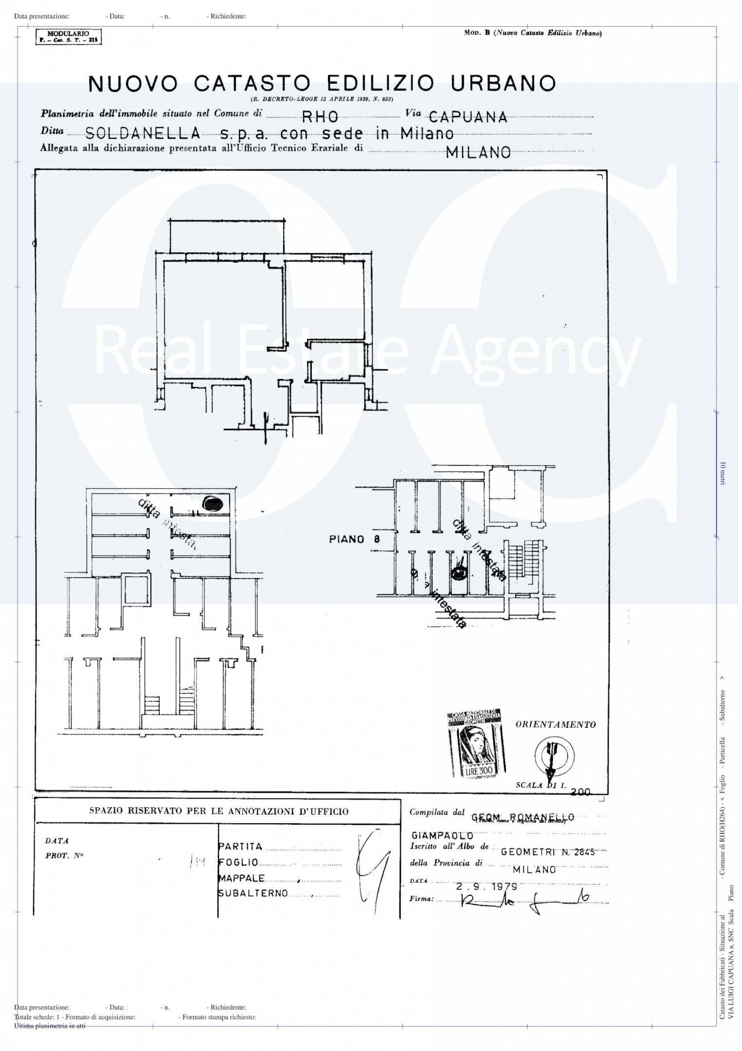 Foto 30 - Bilocale 50, Rho - planimetria 1