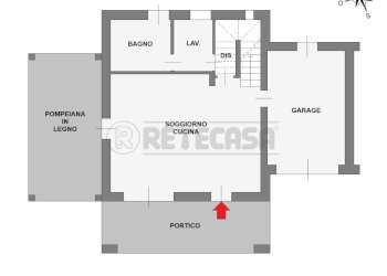 PLANIMETRIA 1 - Villa a Schiera Via Villarappa 88, Santa Giustina in Colle - foto 21