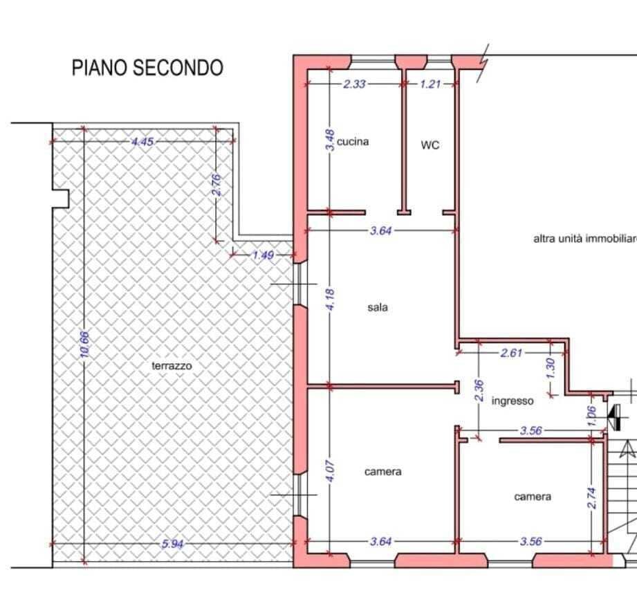 WhatsApp Image 2026-01-17 at 16.42.49.jpeg - Quadrilocale Via XXV Aprile, Imperia - planimetria 1