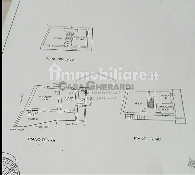PIANTINA.jpeg - Terratetto - Terracielo Via Strada Della Regina, Almenno San Bartolomeo - planimetria 1