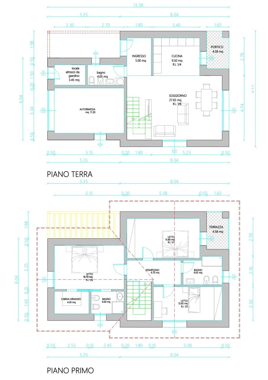 Piante.jpg - Villa Reggio nell'Emilia - foto 3