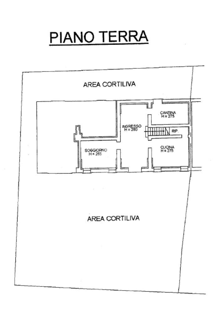 Casa semi indipendente Via codebelli, Concordia sulla Secchia - planimetria 1