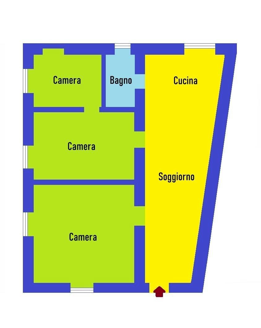 Foto 26 - Semi-detached house Via Alla Soria, Genova - floor plans 1