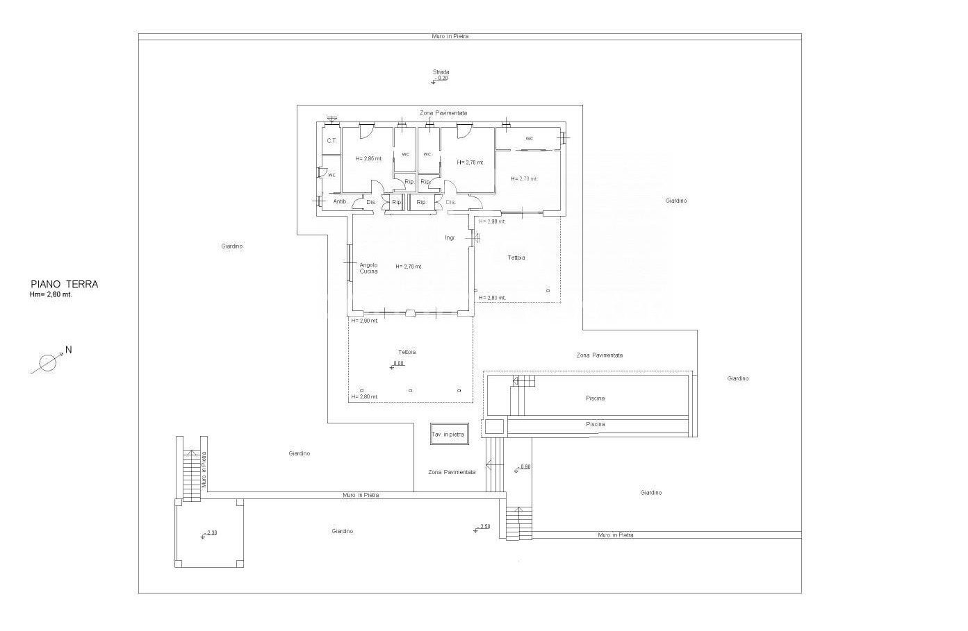 Foto 27 - Villa Contrada Caporotondo
 
snc, Pisticci - floor plans 1