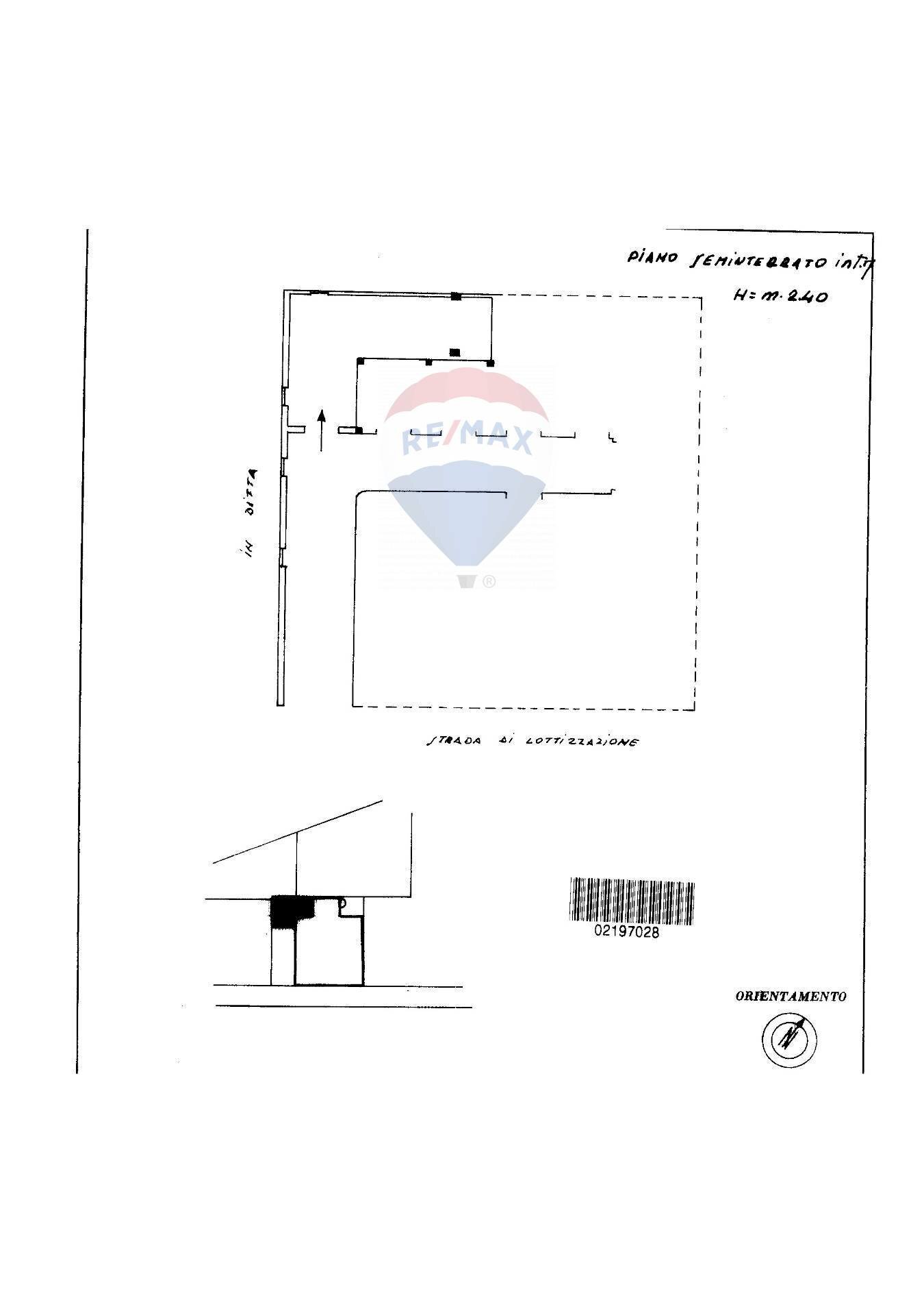 Pianta 2D - Box Via Salvemini
 
int. 7, Vieste - planimetria 1