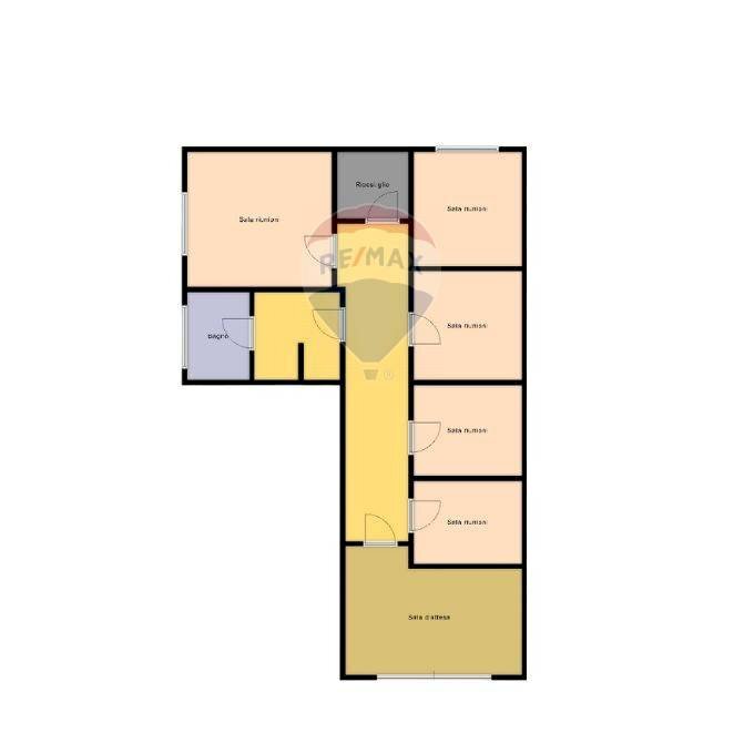 Pianta 2D - Locale Commerciale Via Roma
 
120, Guidonia Montecelio - planimetria 1