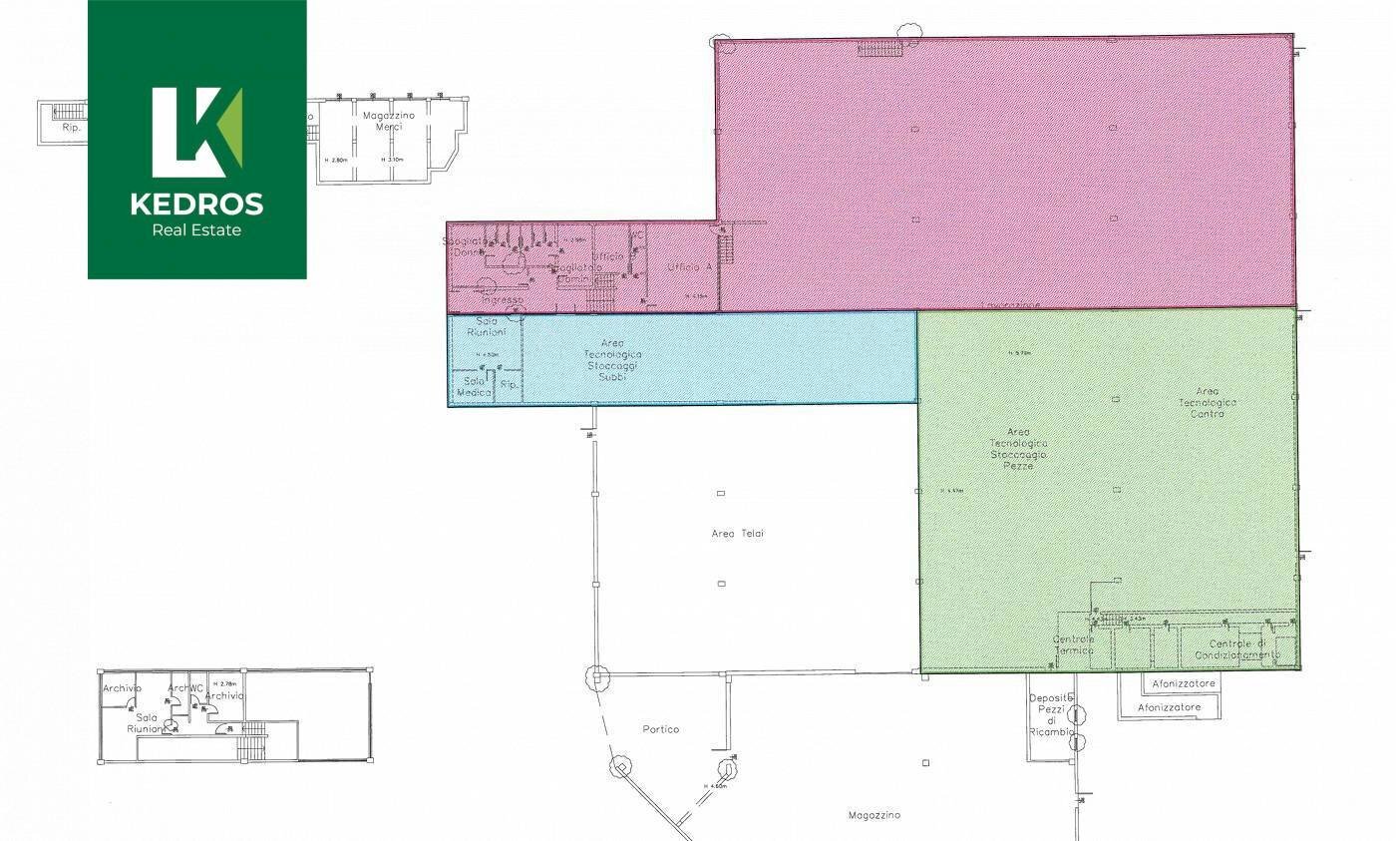 Foto 12 - Capannone Via Indipendenza
 
6, Binago - planimetria 1