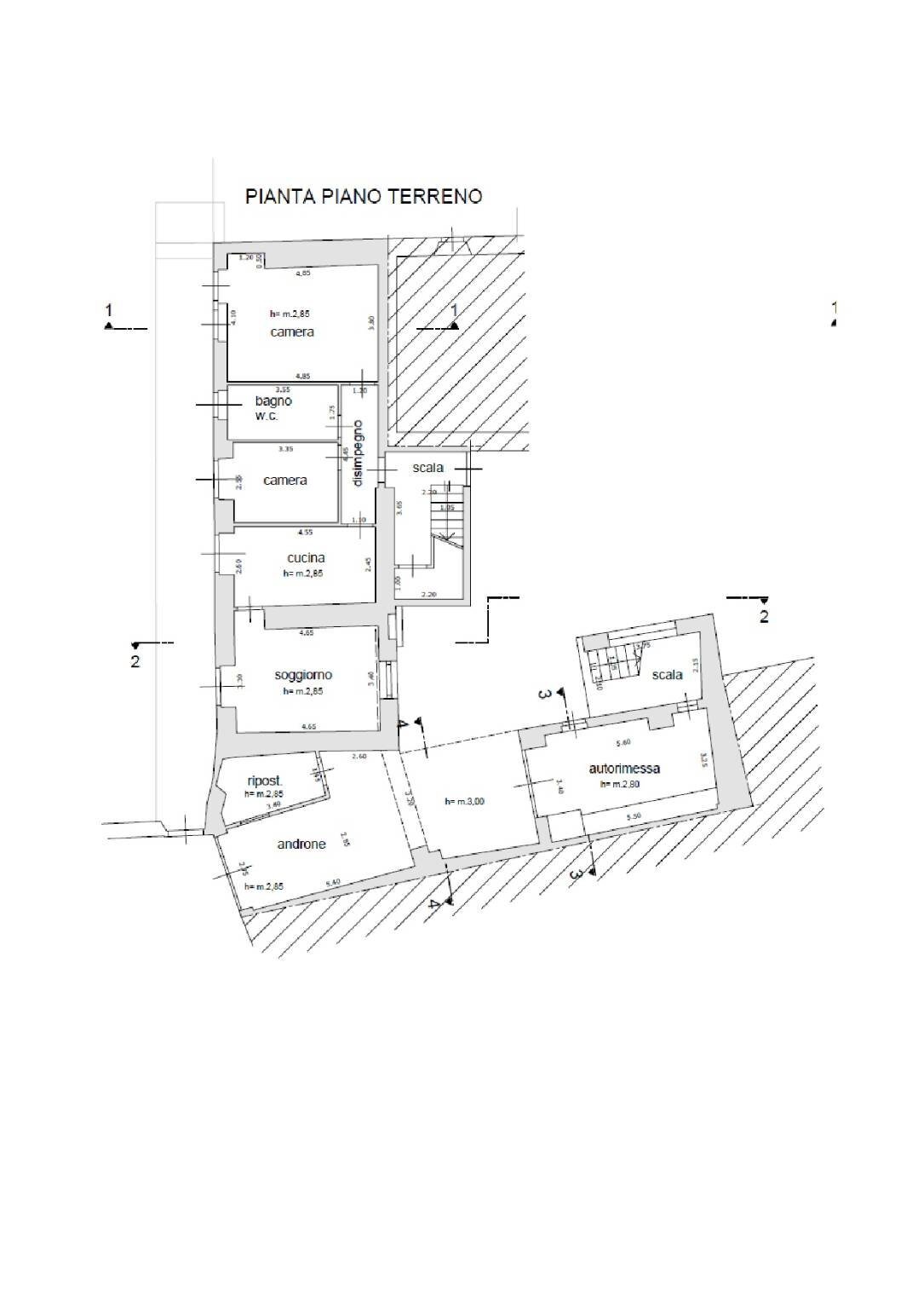 Stabile - Palazzo via della Costa, 7, Gozzano - planimetria 1