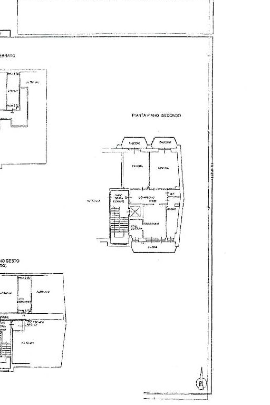Trilocale via Poirino, 18, Carmagnola - planimetria 1
