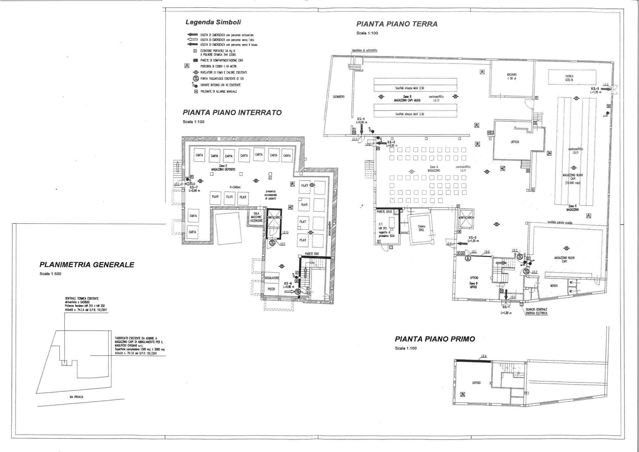 Capannone strada Privata, 3, Carrù - planimetria 1