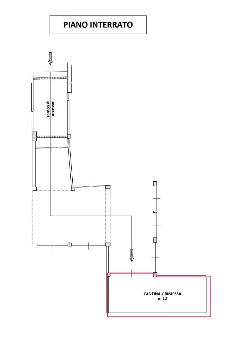 piante attuale e in progetto-model_page-0001 - Box viale Kennedy, 59/63, Diano Marina - planimetria 1