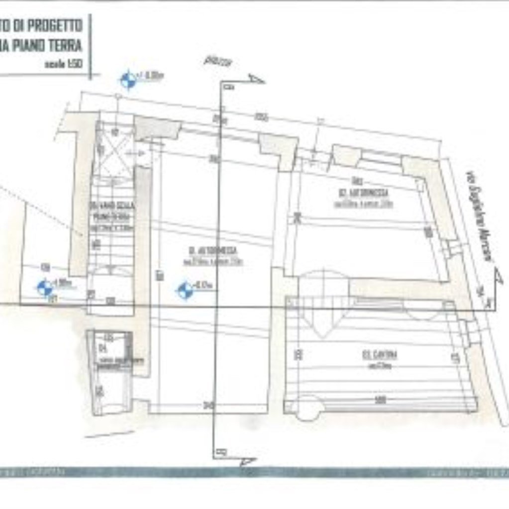 Casa indipendente Piazza Vittorio Emanuele ii, 4, Priero - planimetria 1