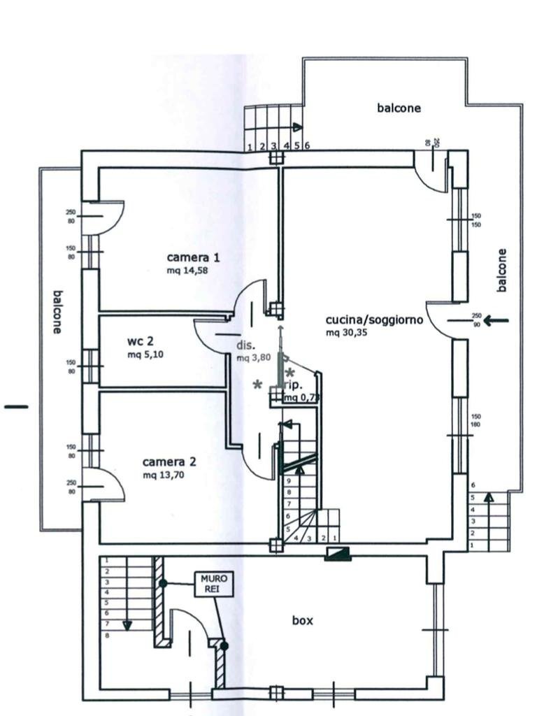 Villa Via Canonico Maffei, San Maurizio Canavese - planimetria 1