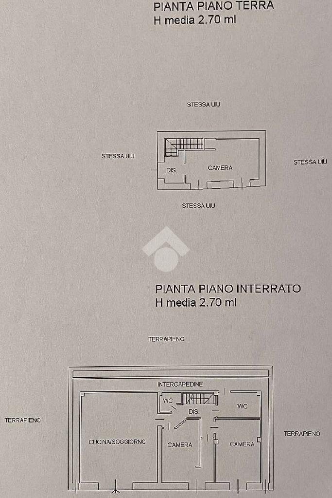 Villa Regione Pantai Superiore, Civezza - planimetria 1