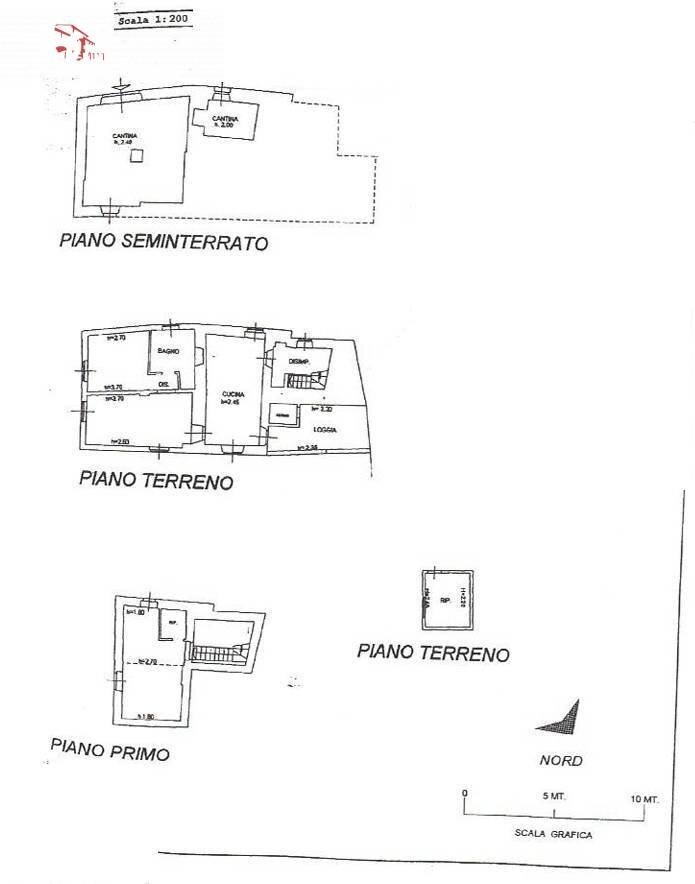Foto 26 - Villa via di Tassaia
 
20, Borgo San Lorenzo - planimetria 1