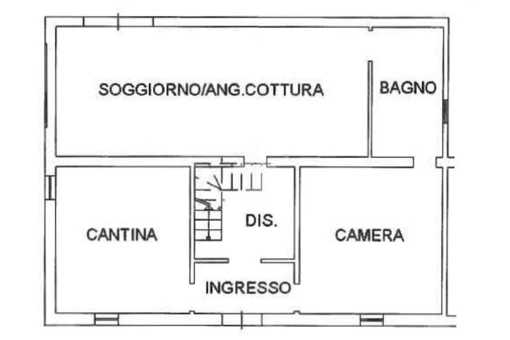 Semi-detached house Via coccaro, San Pietro in Casale - floor plans 1