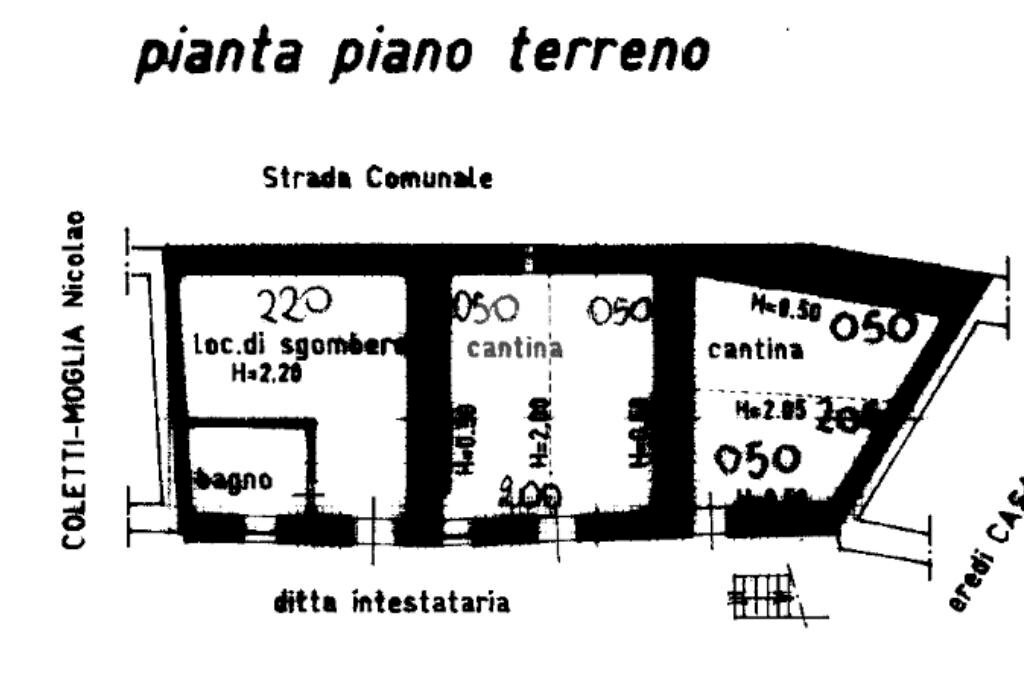 Semi-detached house Via san pietro, Coassolo Torinese - floor plans 1