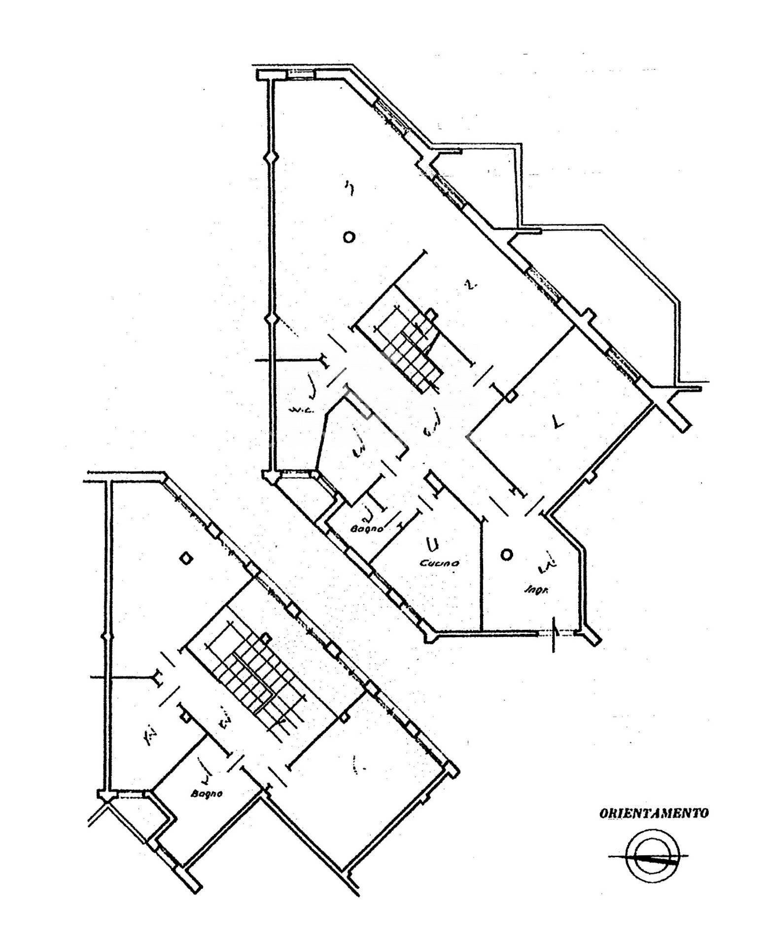 Foto 31 - Appartamento Viale Di Trastevere, Roma - planimetria 1